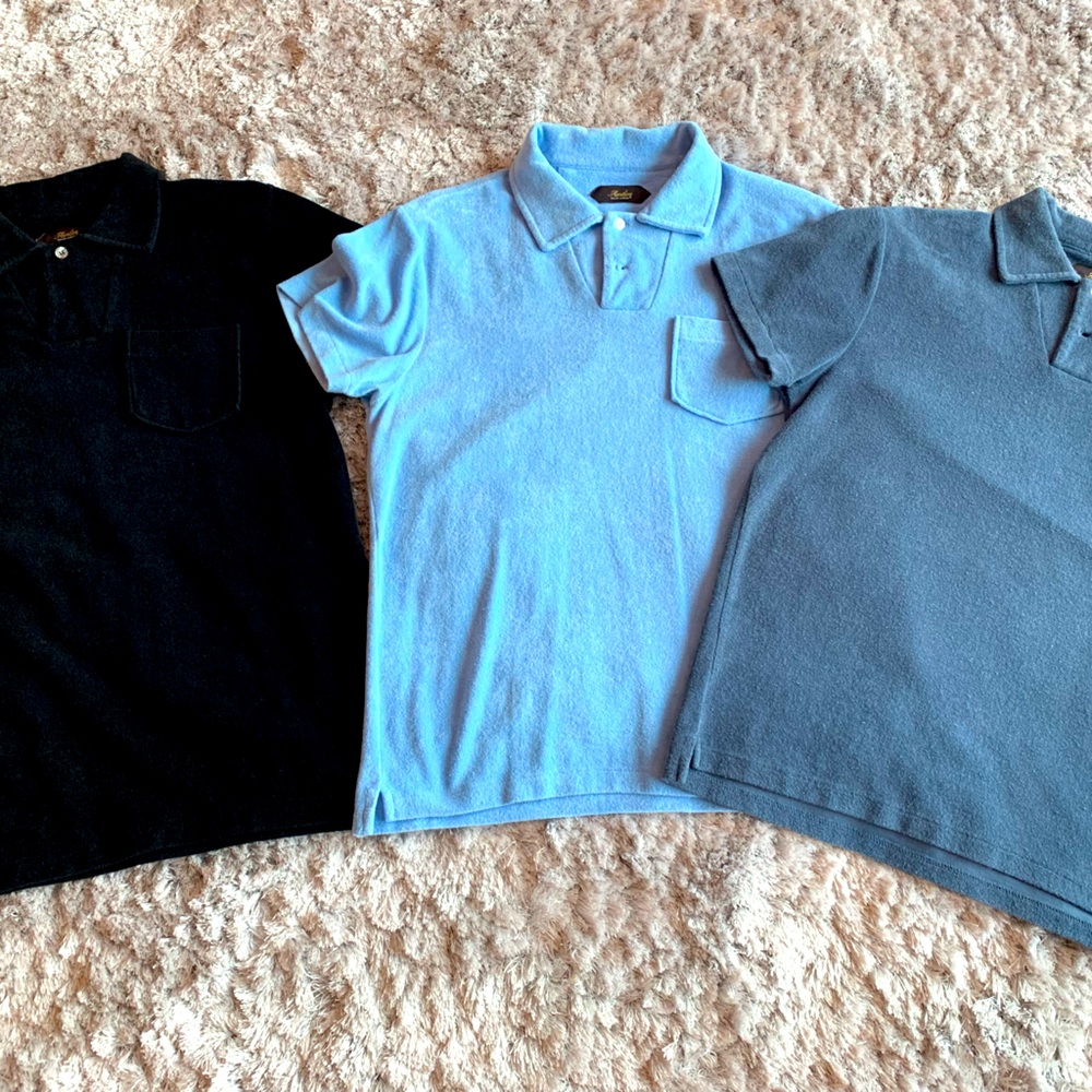 Terry towelling polos-Medium (3)